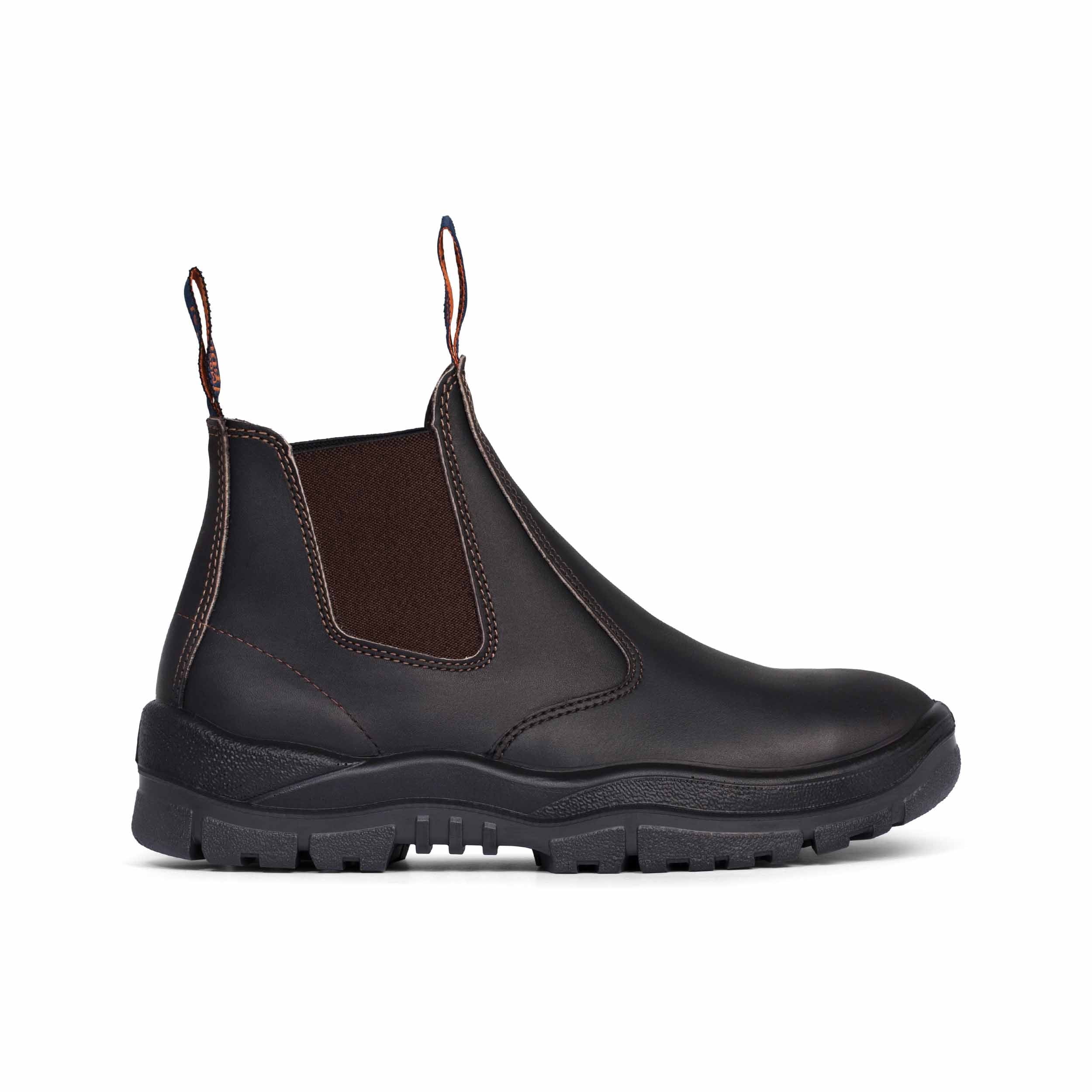 Mongrel 940030 Claret Oil Kip Non Safety Elastic Sided Boot