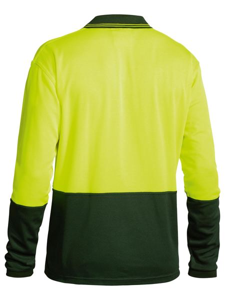 Bisley BK6234 Two Tone Hi-vis Polo L/S Shirt