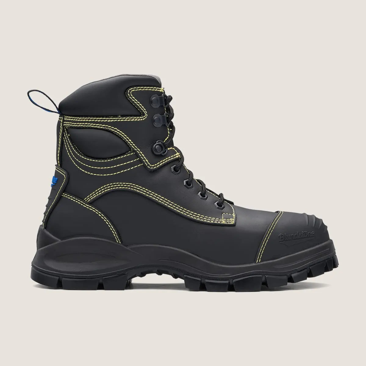 BLUNDSTONE 994 METGUARD LACE UP SAFETY BOOT-BLACK