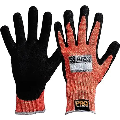 Pro Choice APNPUD Arax® Platinum PU/Nitrile Foam Dip On Red 13g Liner Glove