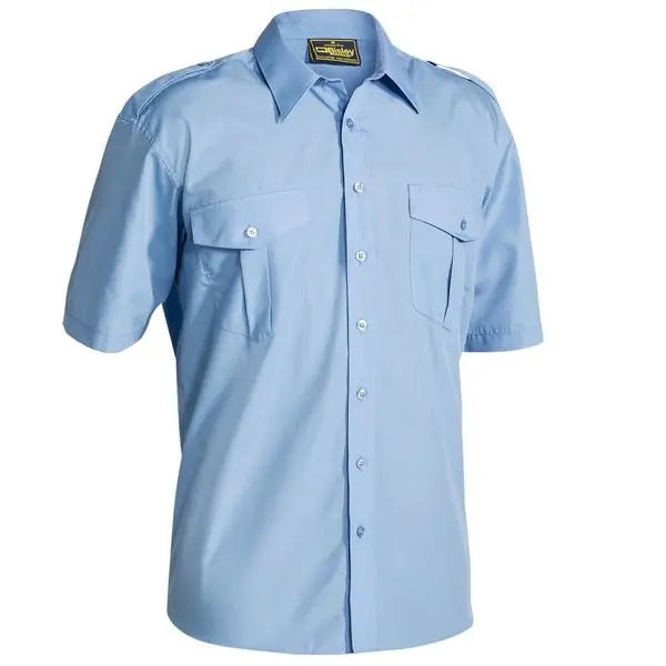 Bisley B71526 Mens Epaulette S/S Shirt