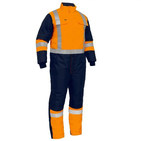 Bisley BC6453T X Taped Two Tone Hi-vis Freezer Coverall