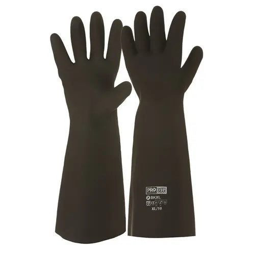 Pro Choice BK Black Knight® 46cm Rubber Gloves