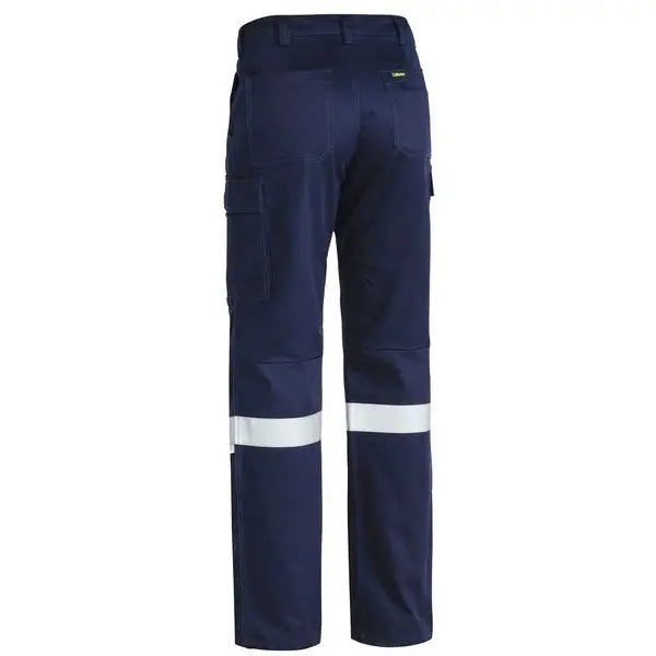 Bisley BPC6021T 3M Taped Men's Cargo Pants-Navy