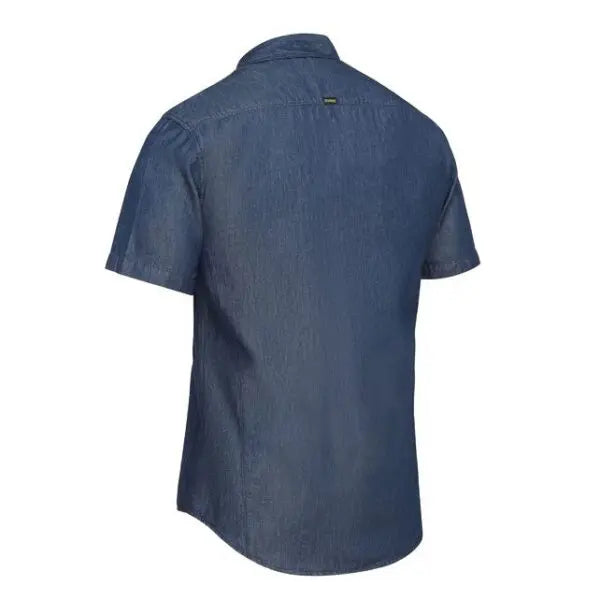 Bisley BS1602 Men's Short Sleeve Denim Work Shirt