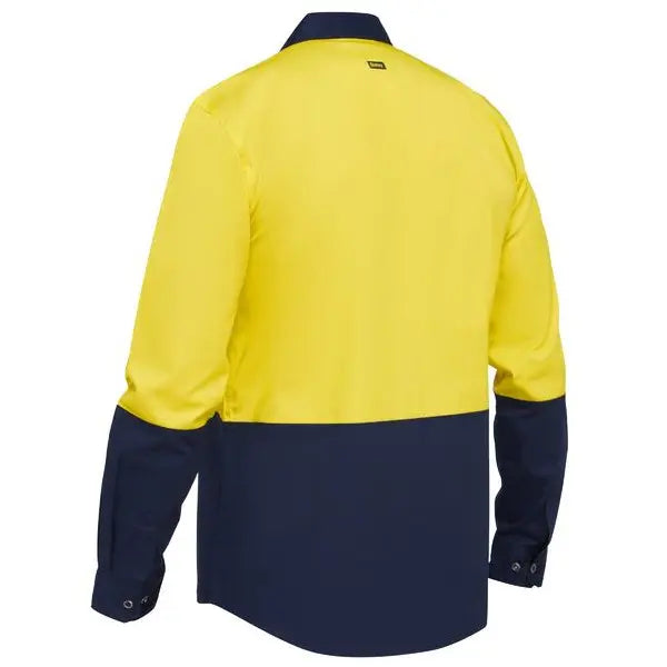 Bisley BS6442 Two Tone Hi-vis Long Sleeve Shirt