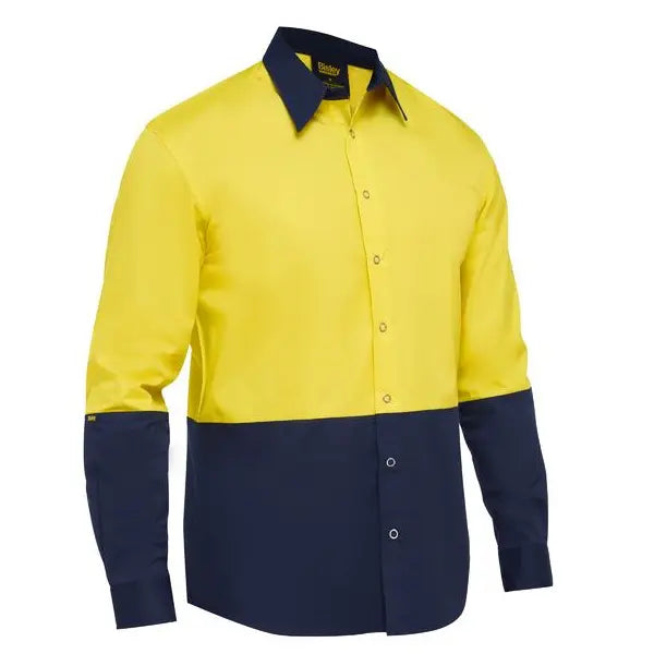 Bisley BS6442 Two Tone Hi-vis Long Sleeve Shirt