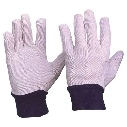Pro Choice CD Cotton Drill Knit Wrist Gloves 12 Pairs