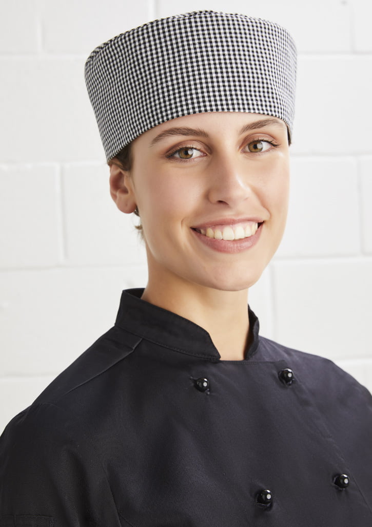 Biz Collection CH238 Flat Top Chef Cap