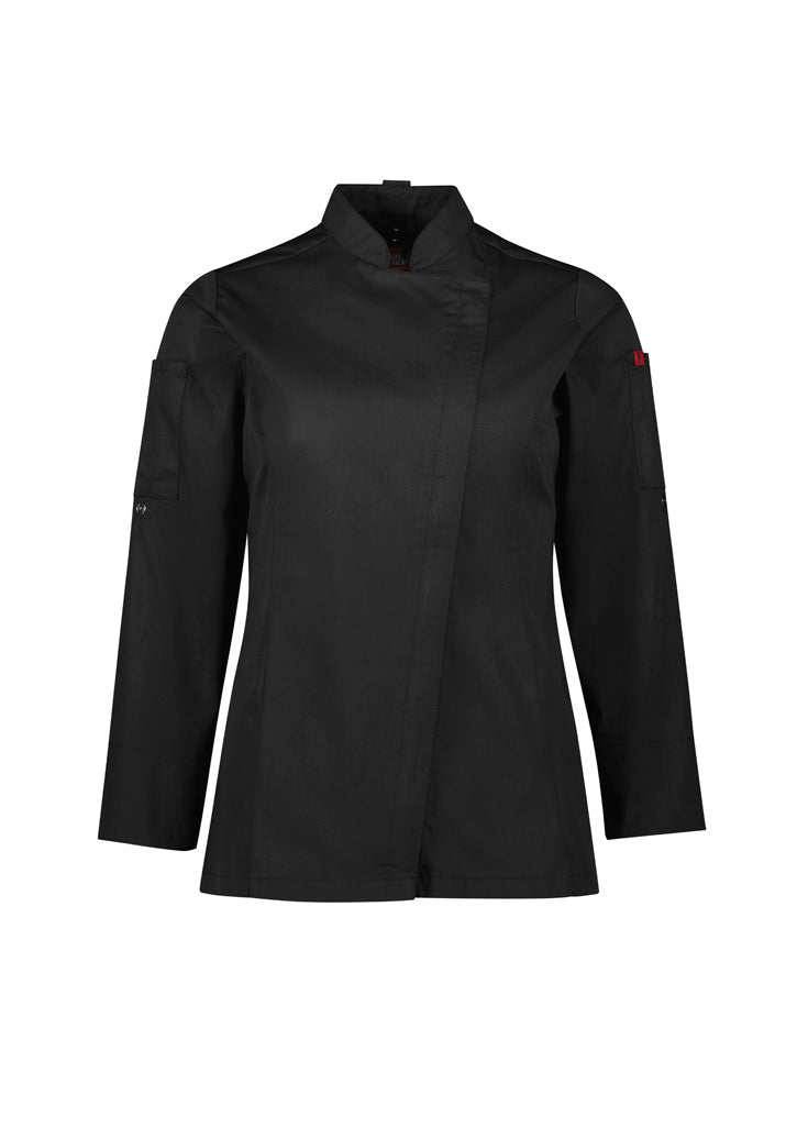 Biz Collection CH330LL Women's Alfresco Long Sleeve Chef Jacket