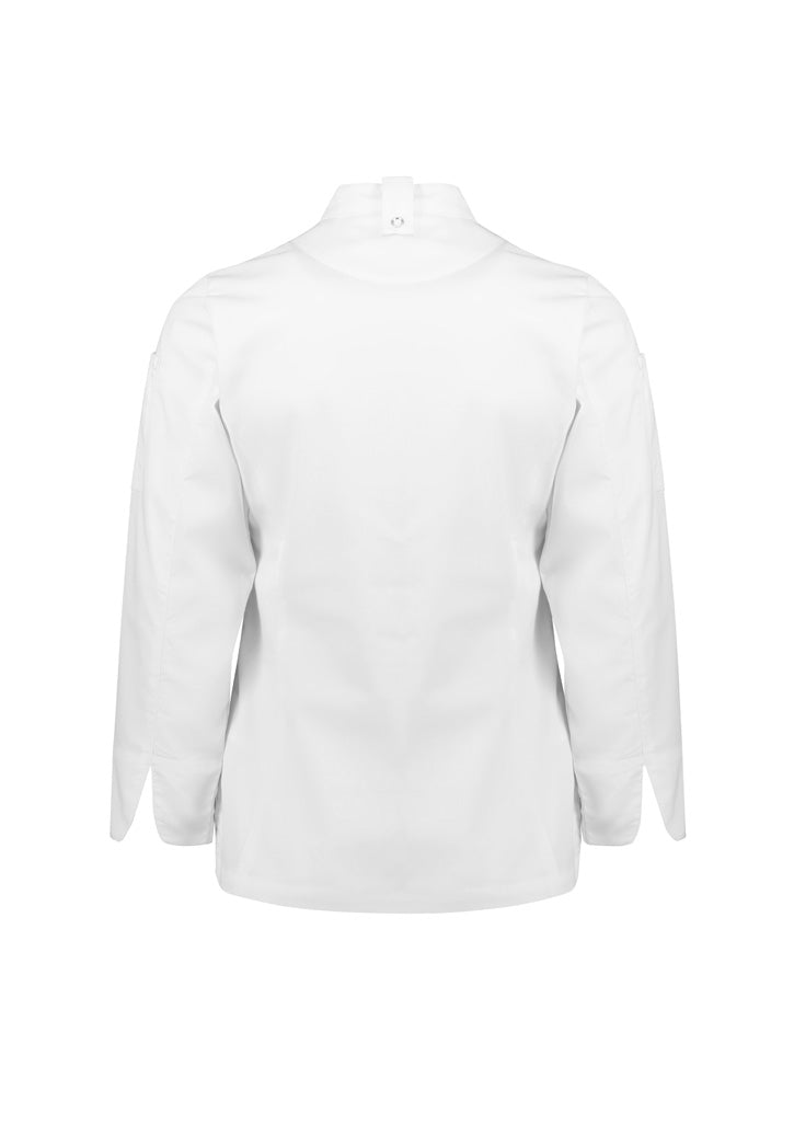 Biz Collection CH330LL Women's Alfresco Long Sleeve Chef Jacket