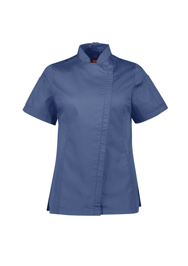 Biz Collection CH330LS Women's Alfresco Short Sleeve Chef Jacket