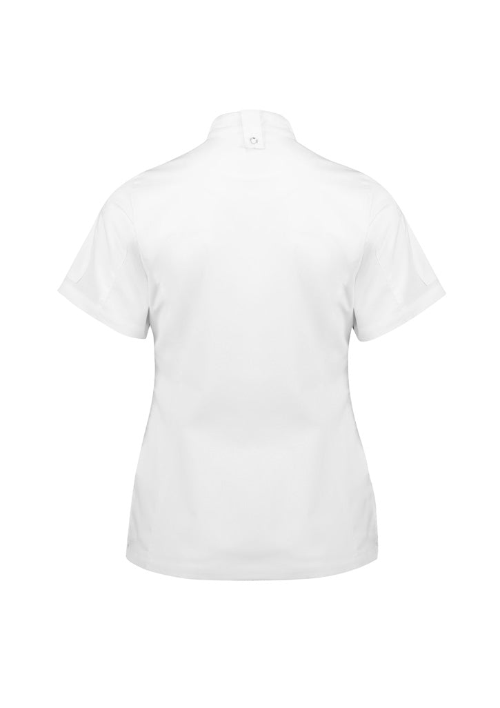Biz Collection CH330LS Women's Alfresco Short Sleeve Chef Jacket