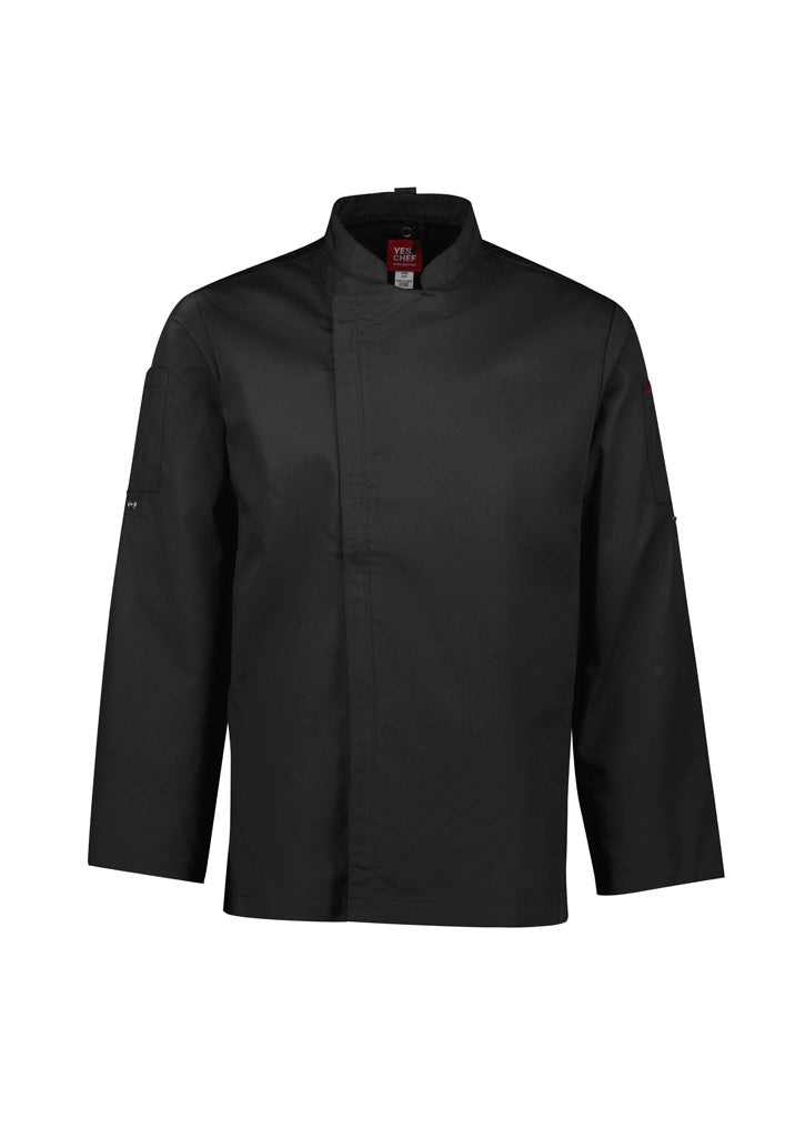 Biz Collection CH330ML Men's Alfresco Long Sleeve Chef Jacket