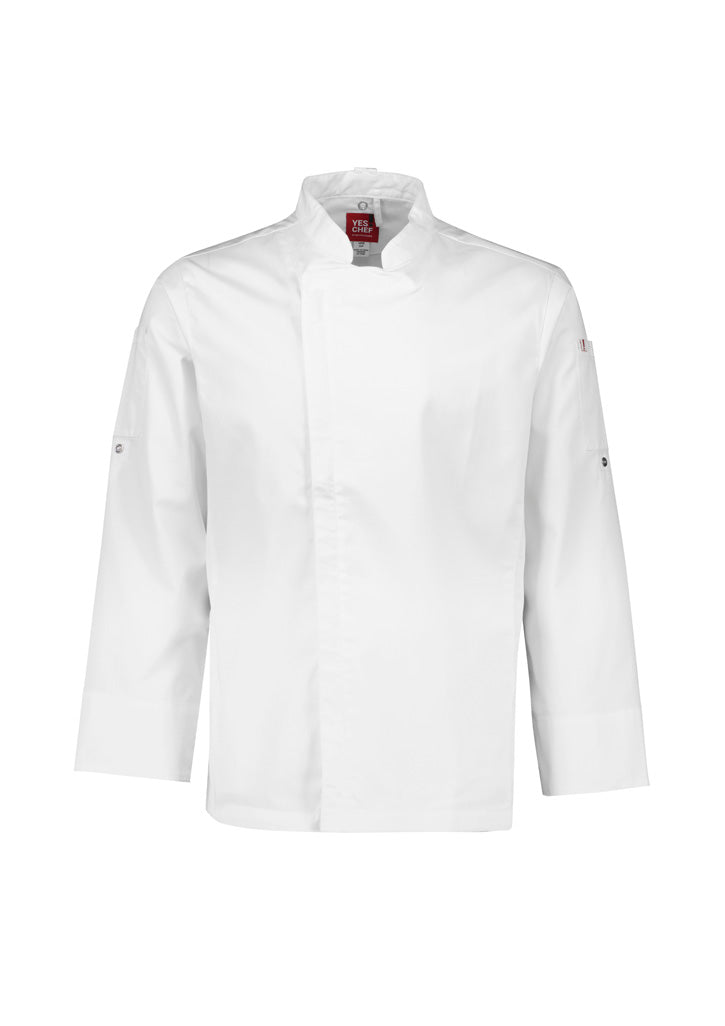 Biz Collection CH330ML Men's Alfresco Long Sleeve Chef Jacket