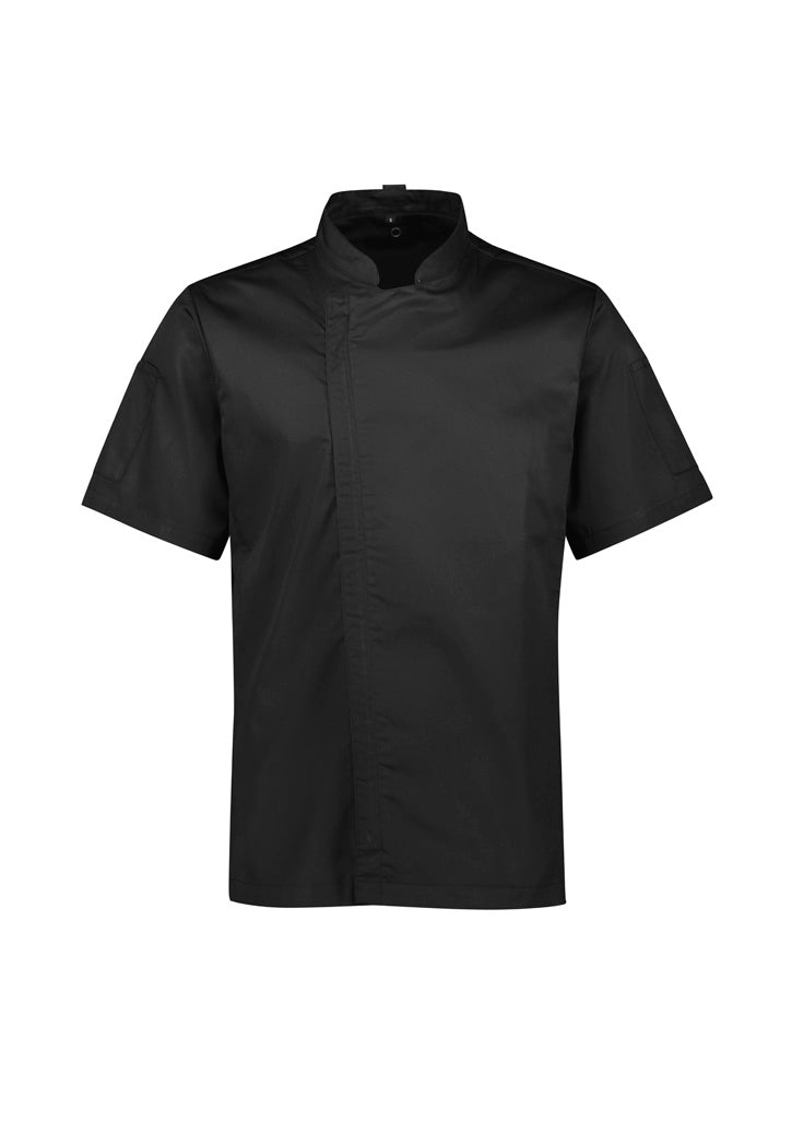 Biz Collection CH330MS Men's Alfresco Short Sleeve Chef Jacket