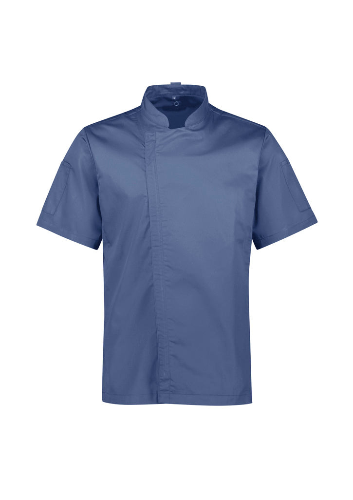 Biz Collection CH330MS Men's Alfresco Short Sleeve Chef Jacket