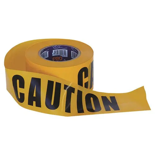 Pro Choice CT10075 Barricade Tape 100m X 75mm “Caution” Print
