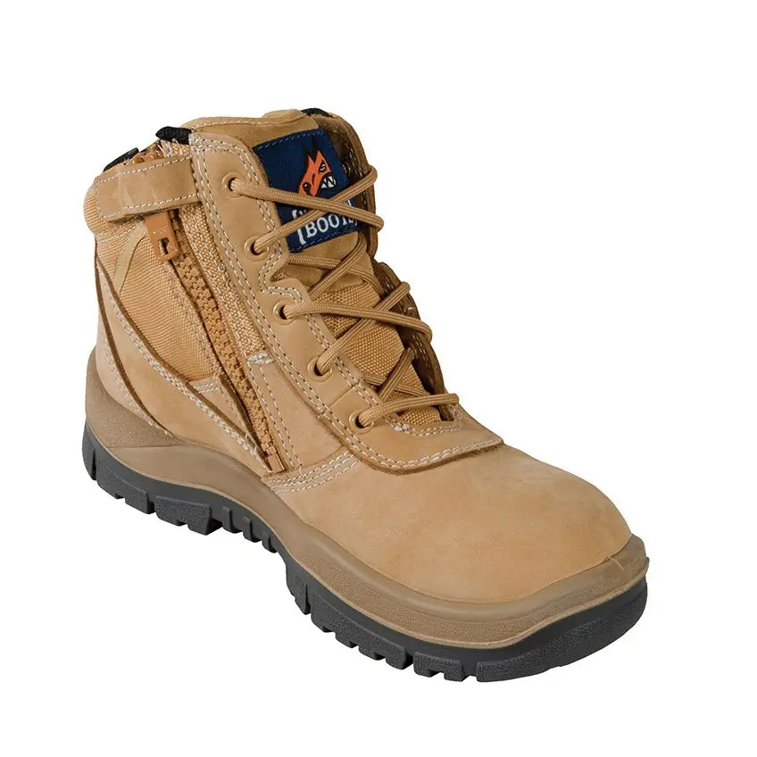 Mongrel 961050 Wheat Non Safety Zip Sider Boot