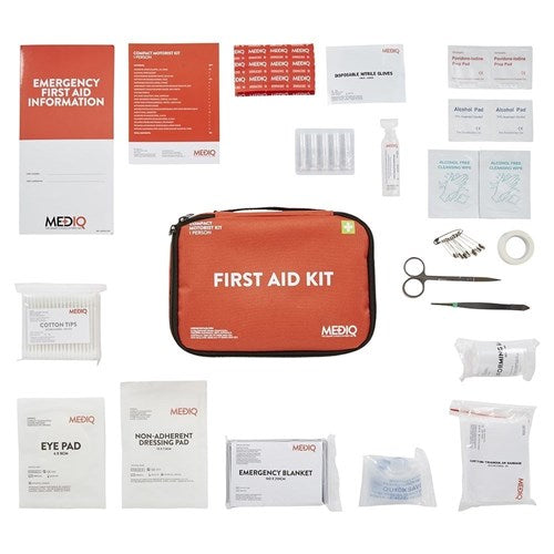 MEDIQ FACMS-Essential Compact Motorist First Aid Kit In Soft Pack