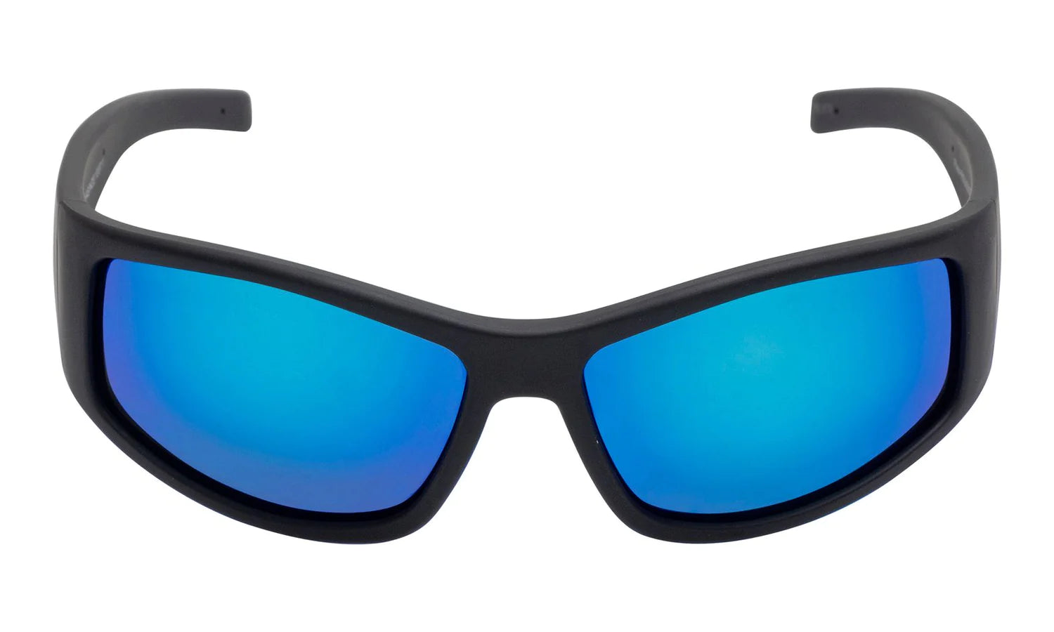 Ugly Fish RSU5507 MBL.B Flex Safety Sunglasses- Matt Black Frame/Blue Revo Lens