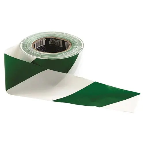 Pro Choice GW10075 Barricade Tape 100m X 75mm Green & White