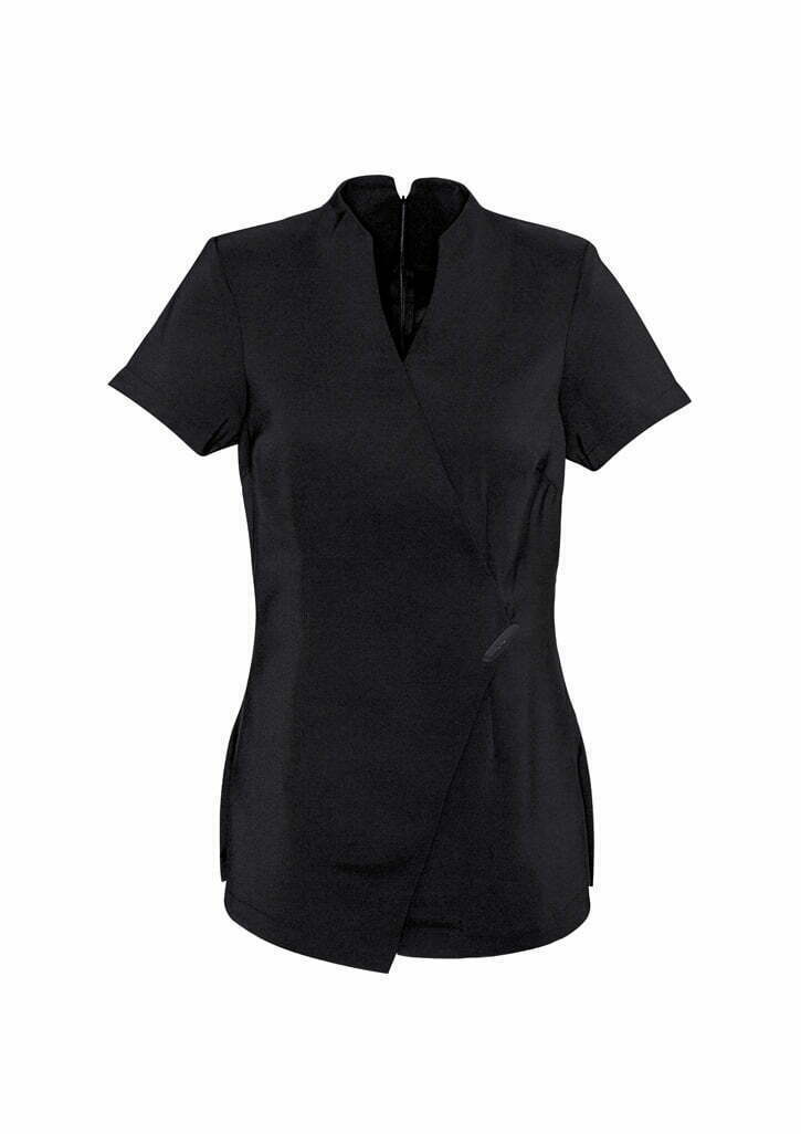 Biz Collection H630L Ladies Spa Tunic Black