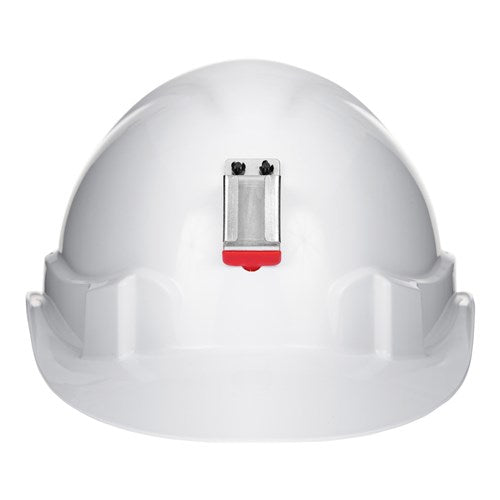Pro Choice HHV6LB V6 Hard Hat Vented + Lamp Bracket Push lock Harness-White