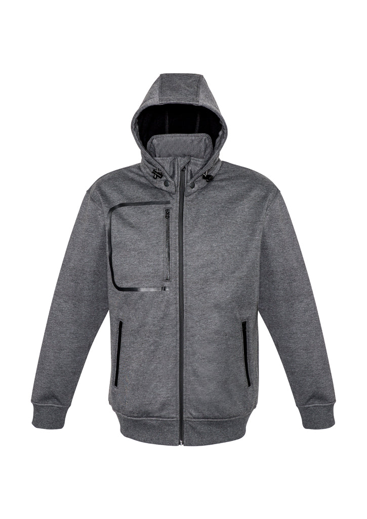 Biz Collection J638M Men's Oslo Jacket Grey Black