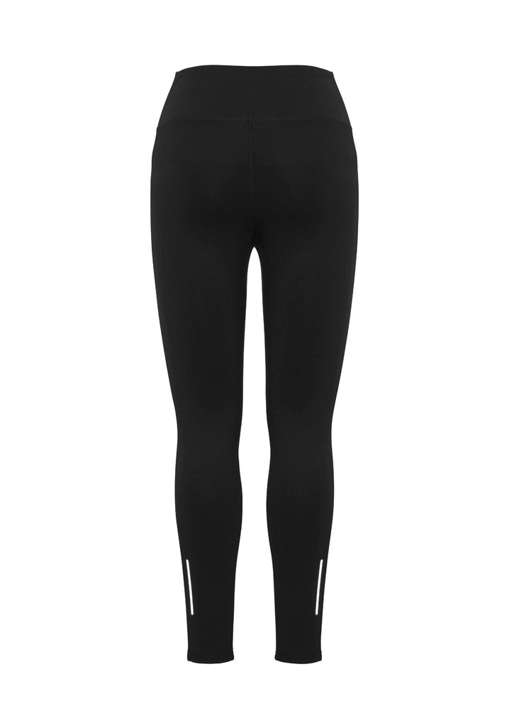 Biz Collection L514LL Ladies Flex Full Leggings-BLACK