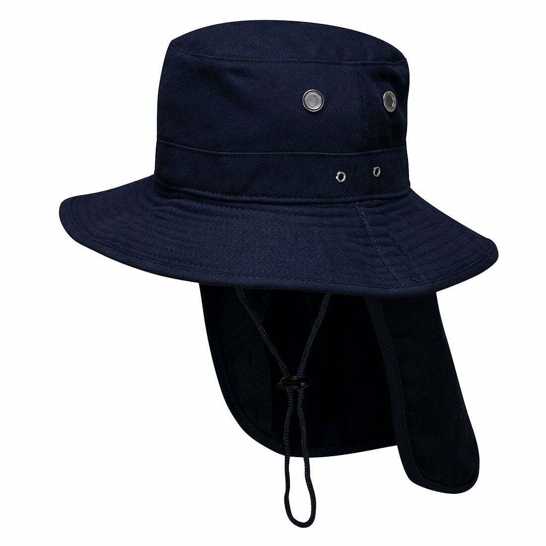 Portwest MC601 Wide Brim Hat With Flap
