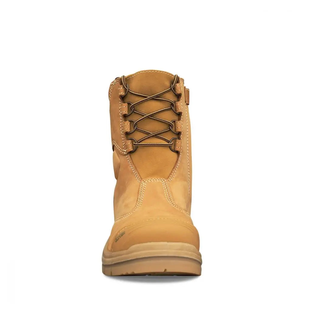 Oliver 55-385 Wheat 200MM Hi-Leg Zip Sided Boot