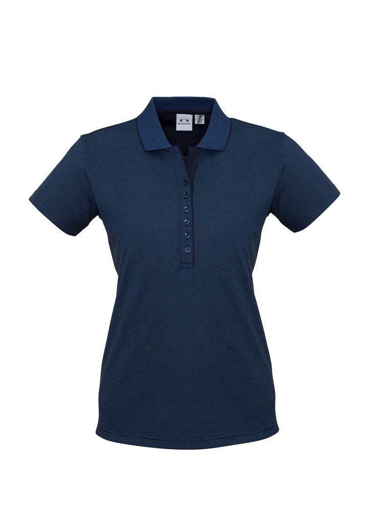 Biz Collection P501LS Ladies Shadow Polo