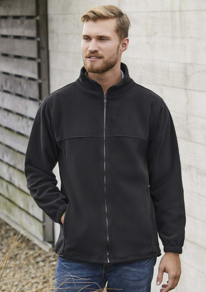 Biz Collection PF630 Men's Plain Micro Fleece Jacket