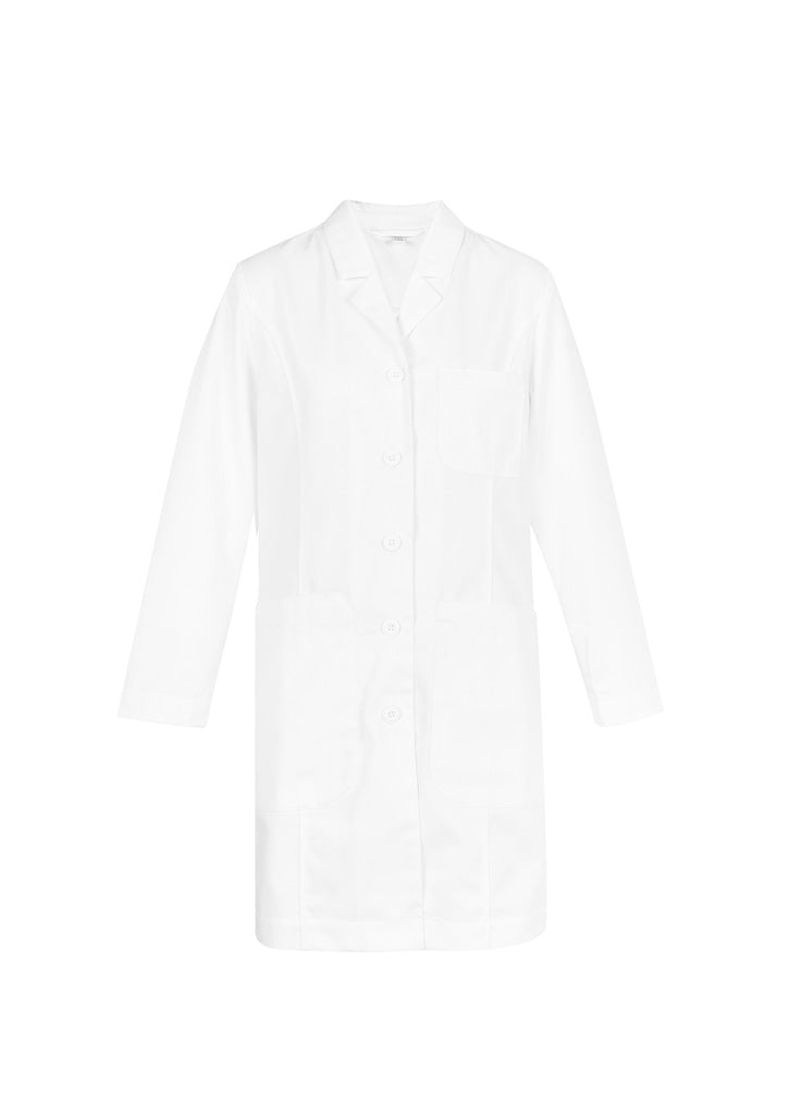 Biz care CC144LL Hope Women's Long Line Lab Coat-White