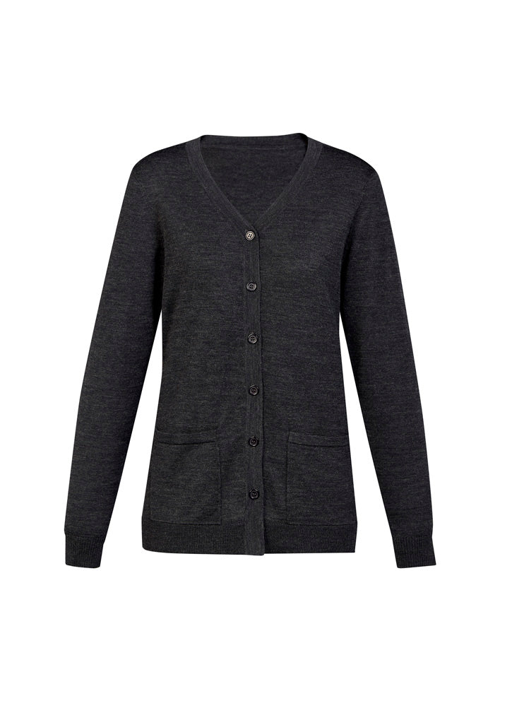 Biz care CK045LC Women's Button Front Cardigan