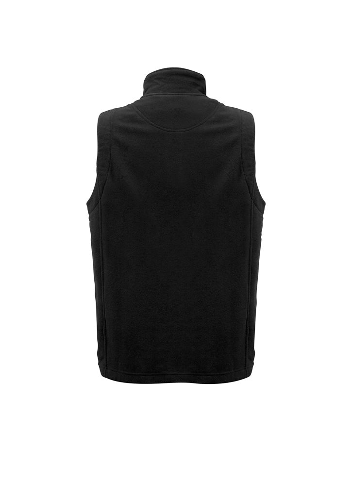 Biz Collection F233MN Men's Plain Micro Fleece Vest