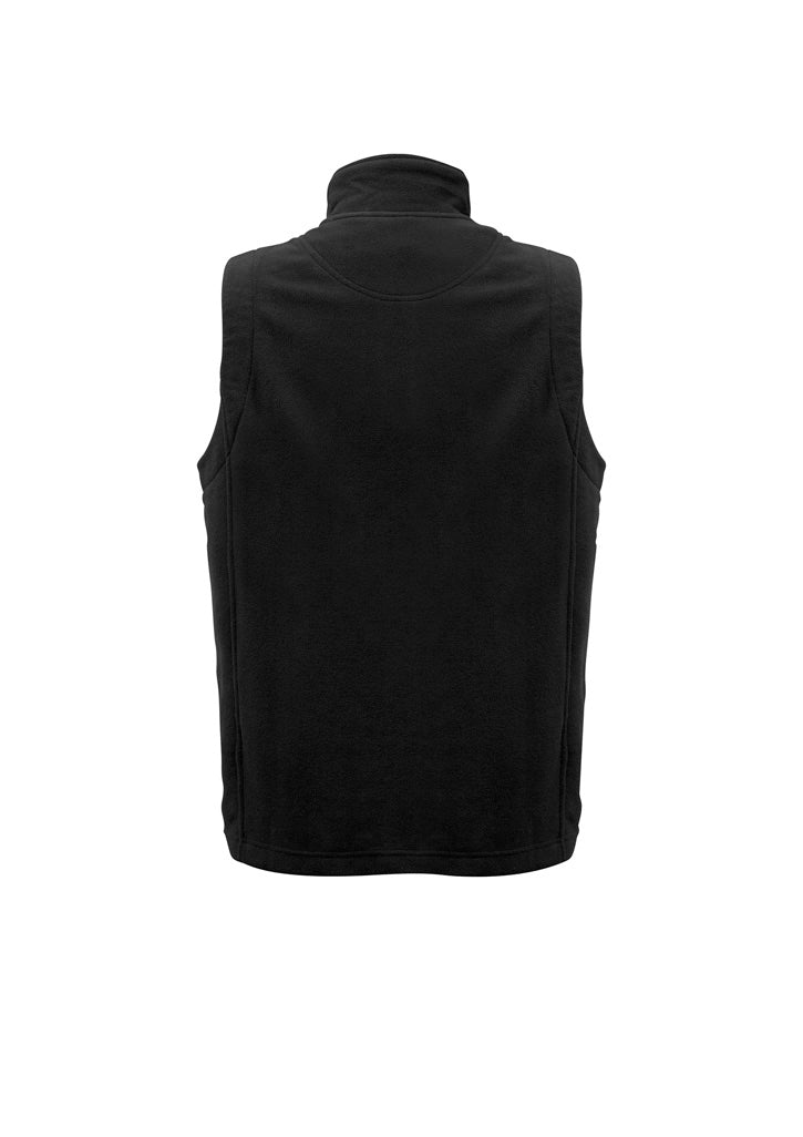 Biz Collection F233MN Men's Plain Micro Fleece Vest