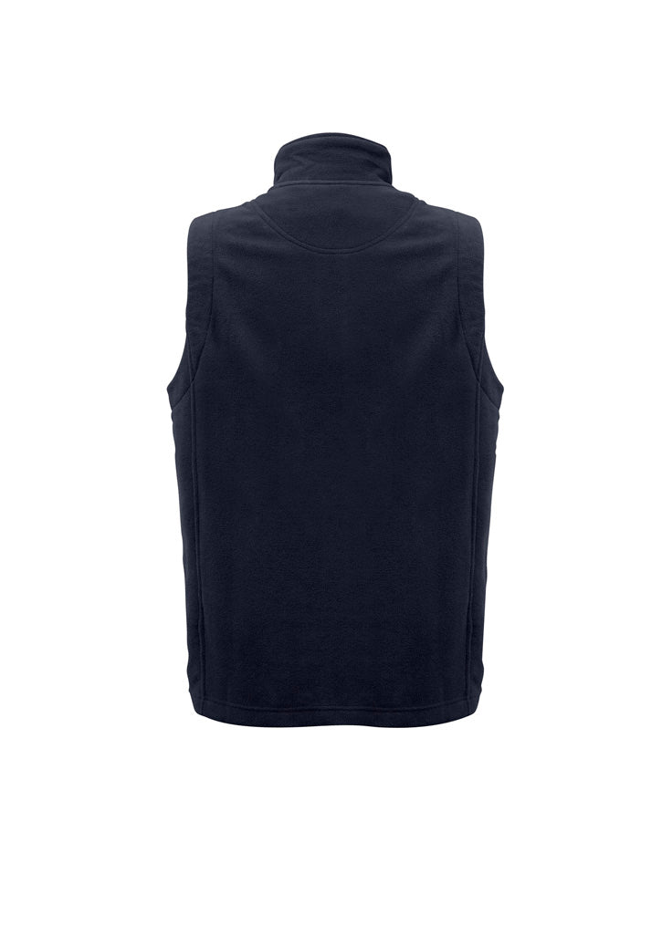 Biz Collection F233MN Men's Plain Micro Fleece Vest