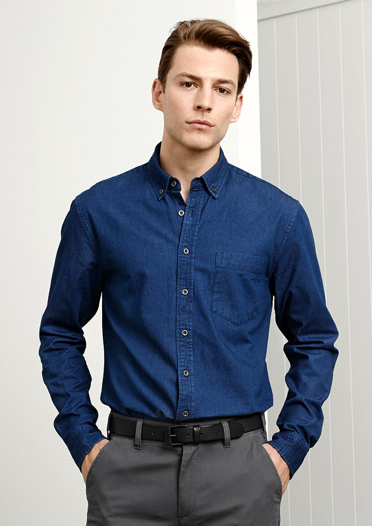 Biz Collection S017ML Indie Men's Long Sleeve Shirt