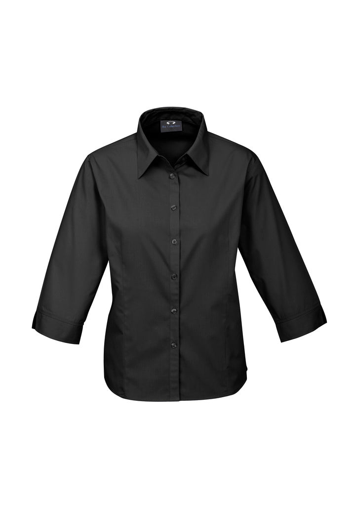 Biz Collection S10521 Ladies Base 3/4 Sleeve Shirt