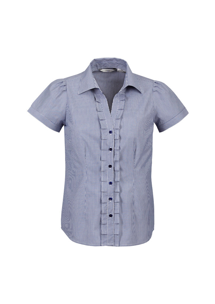 Biz Collection S267LS Ladies Edge Short Sleeve Shirt