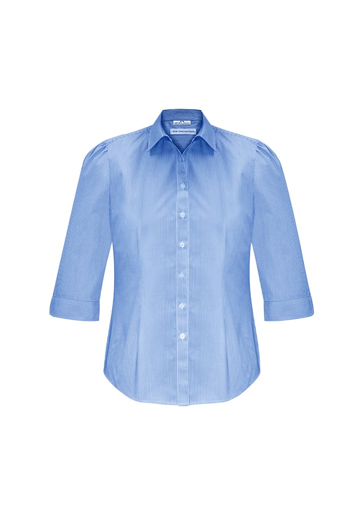 Biz Collection S812LT Ladies Euro 3/4 Sleeve Shirt