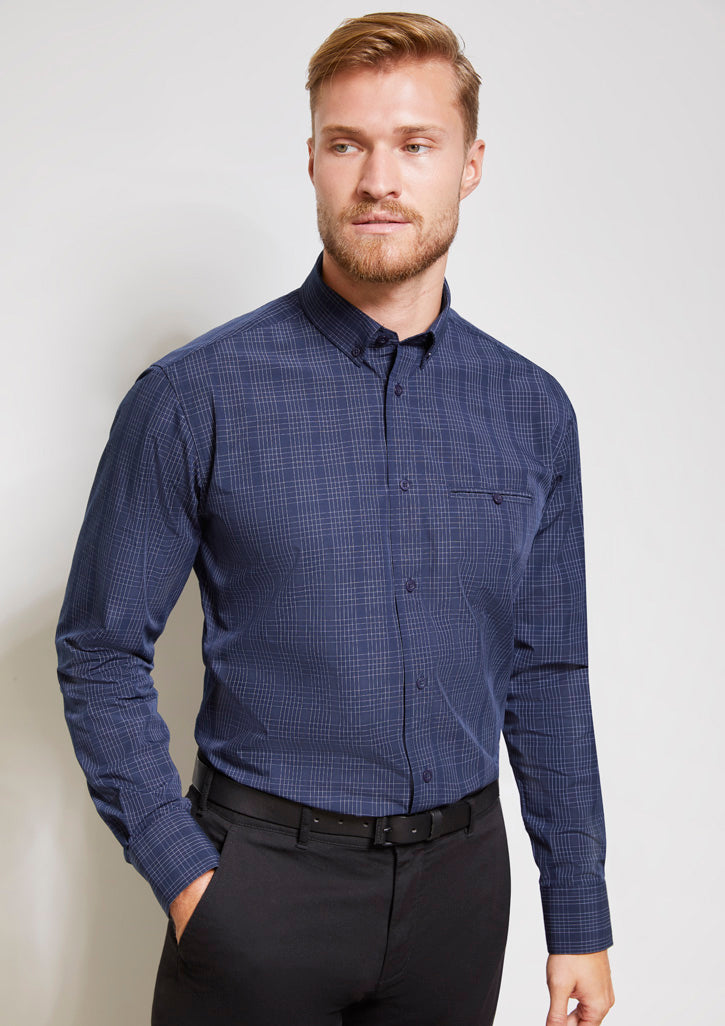 Biz Collection S820ML Men's Harper Long Sleeve Shirt