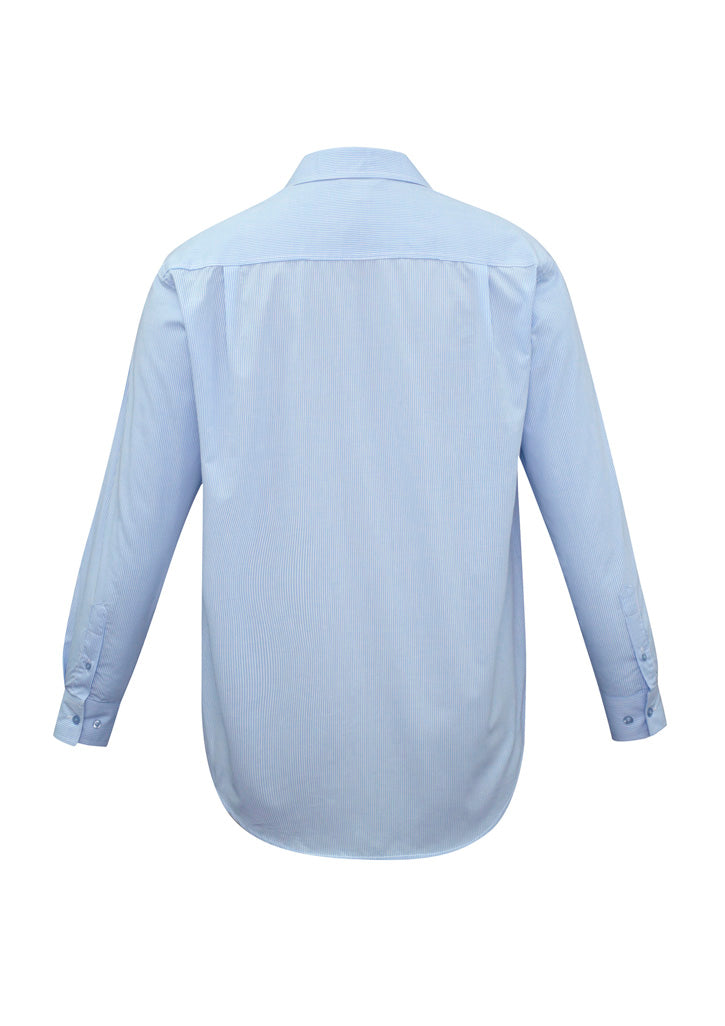 Biz Collection SH816 Men's Micro Check Long Sleeve Shirt