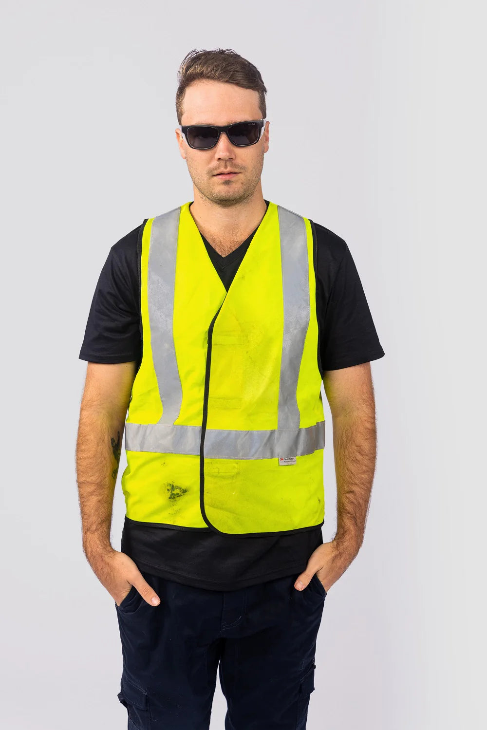 Ugly Fish RS545RX MBL.SM Sparkie Safety Sunglasses- Matt Black Frame/Smoke Lens