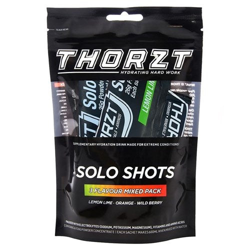 THORZT SSMIX6 LOW SUGAR SOLO SHOTS - MIXED FLAVOUR