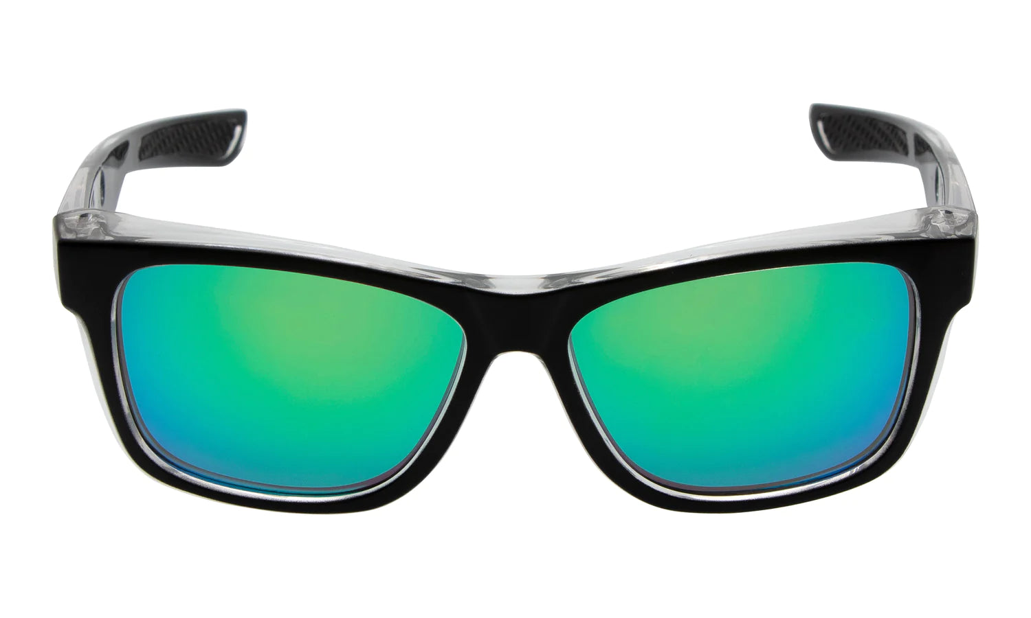 Ugly Fish RS545RX MBL.GR Sparkie Safety Sunglasses-Matt Black Frame/Green Revo Lens
