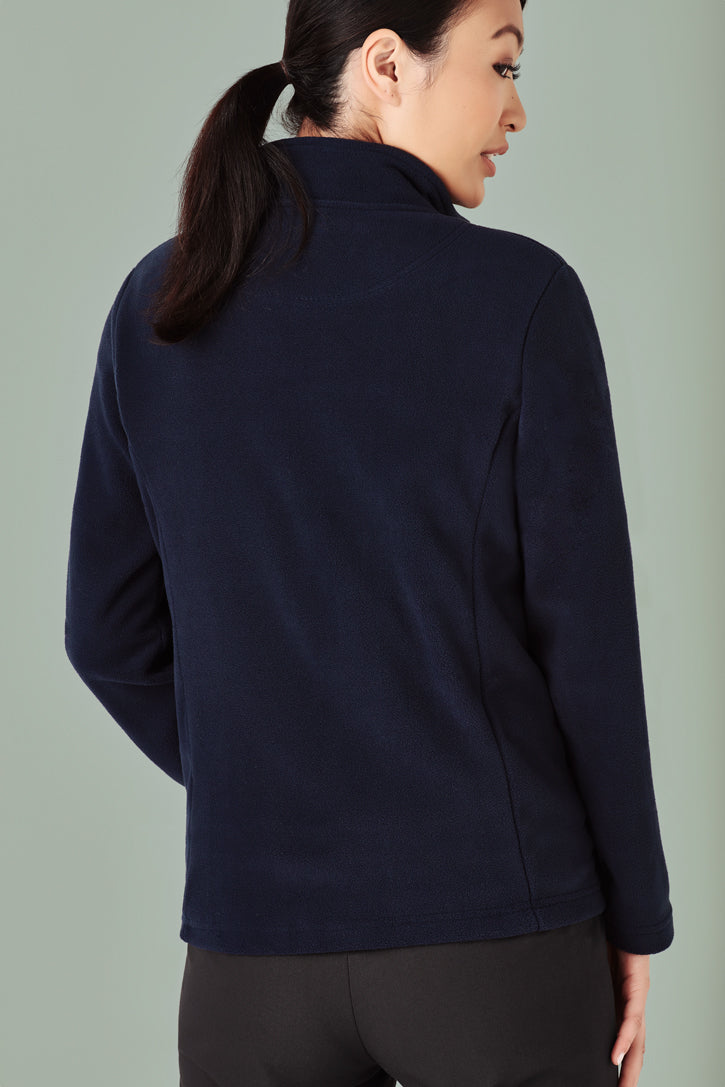 Biz care PF631 Women's Plain Micro Fleece Jacket