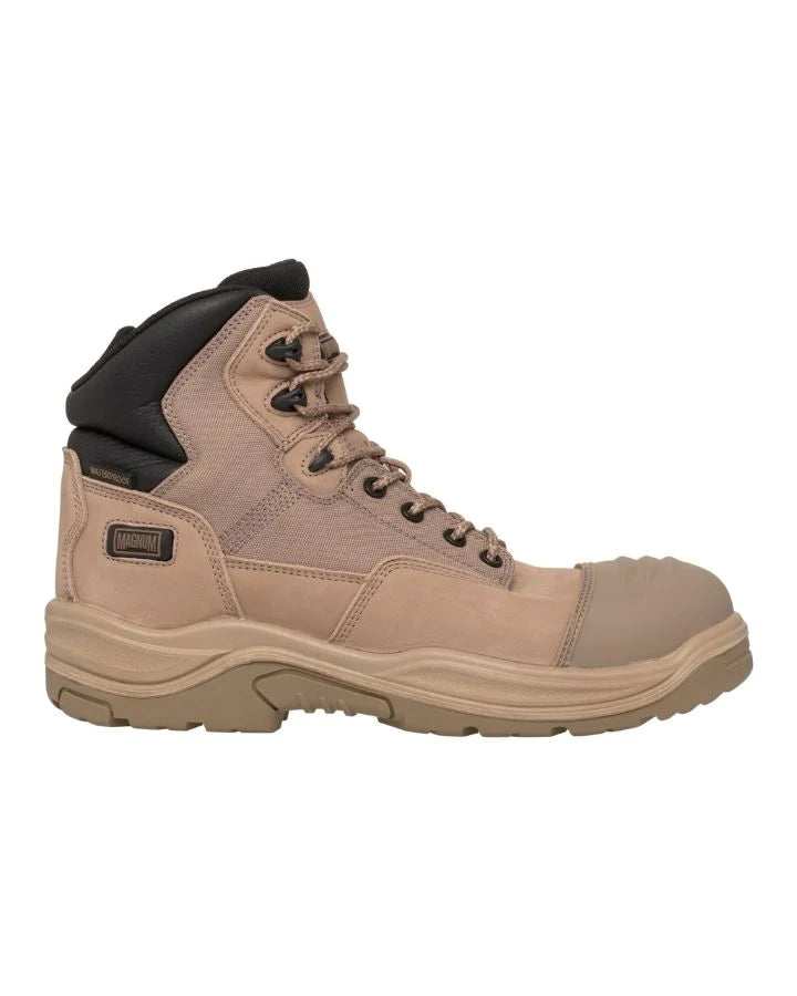 Magnum MTM160 Lite CT SZ WP Men's Safety Boots-Stone